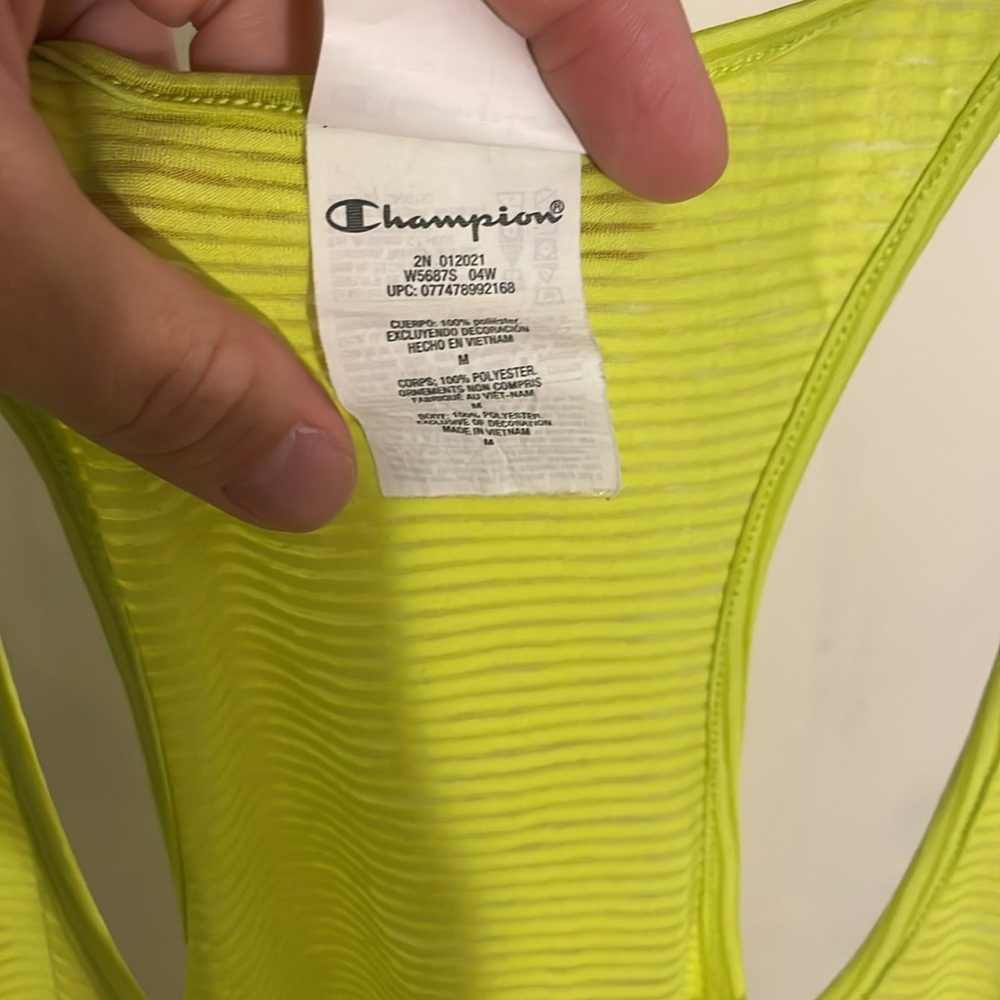 Champion Flowy Cropped Racerback Tank - Picture 3 of 3